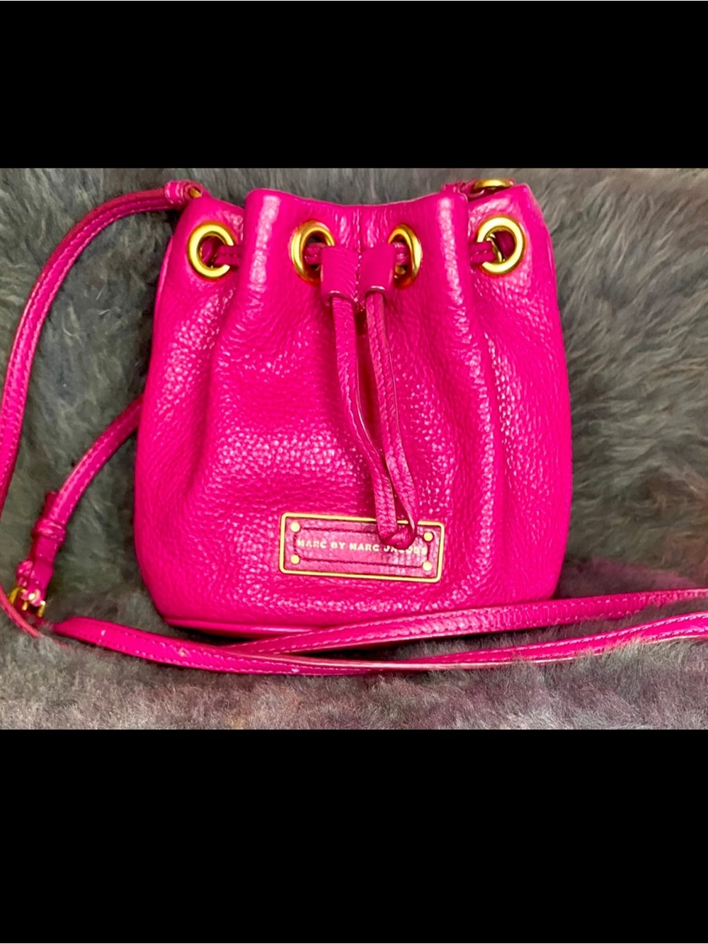 Marc by Marc Jacobs Hot Pink Leather Mini “Too Hot to Handle”
